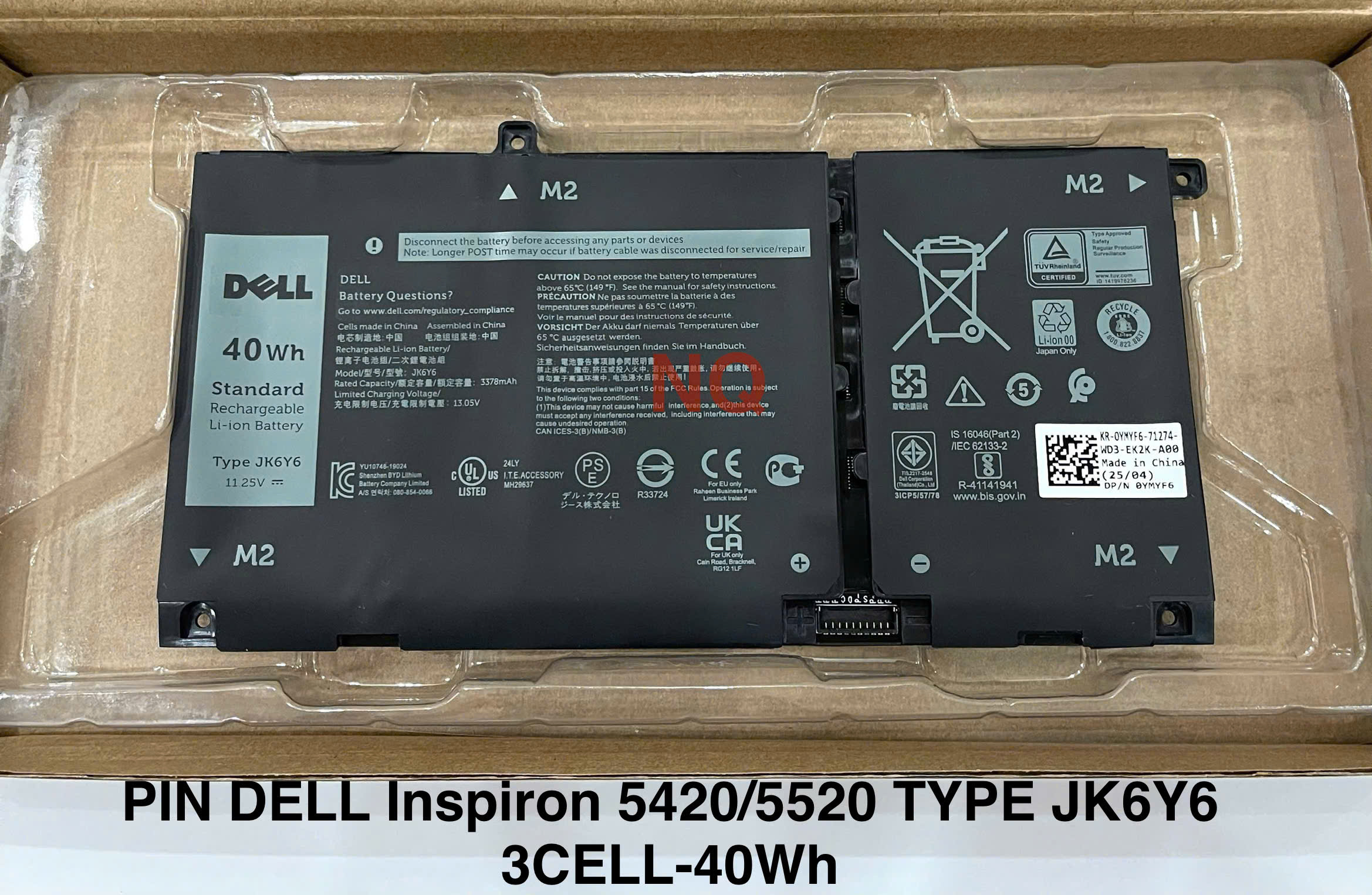 PIN DELL Inspiron 5420/5520 TYPE JK6Y6 