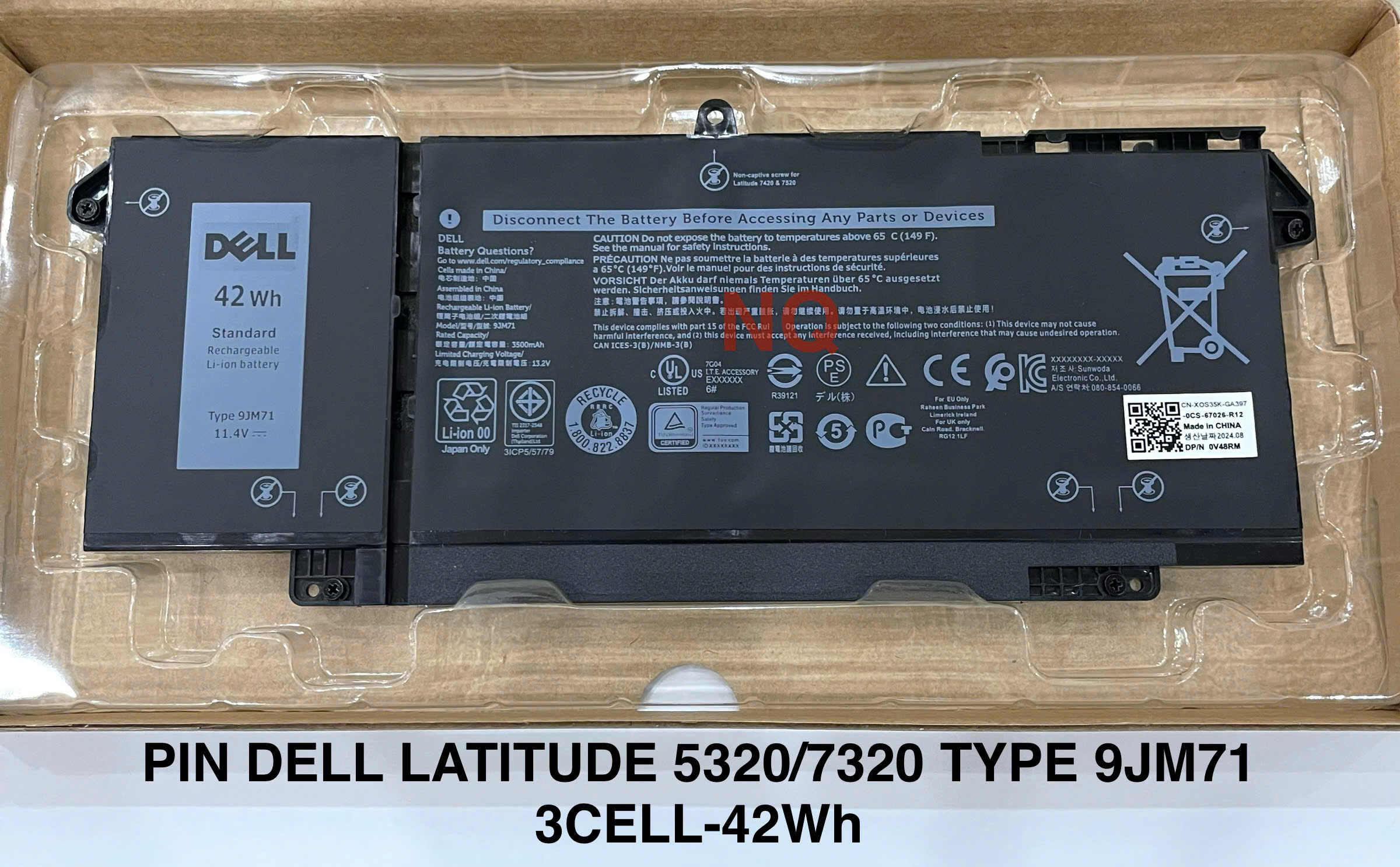 PIN DELL LATITUDE 5320/7320 TYPE 9JM71