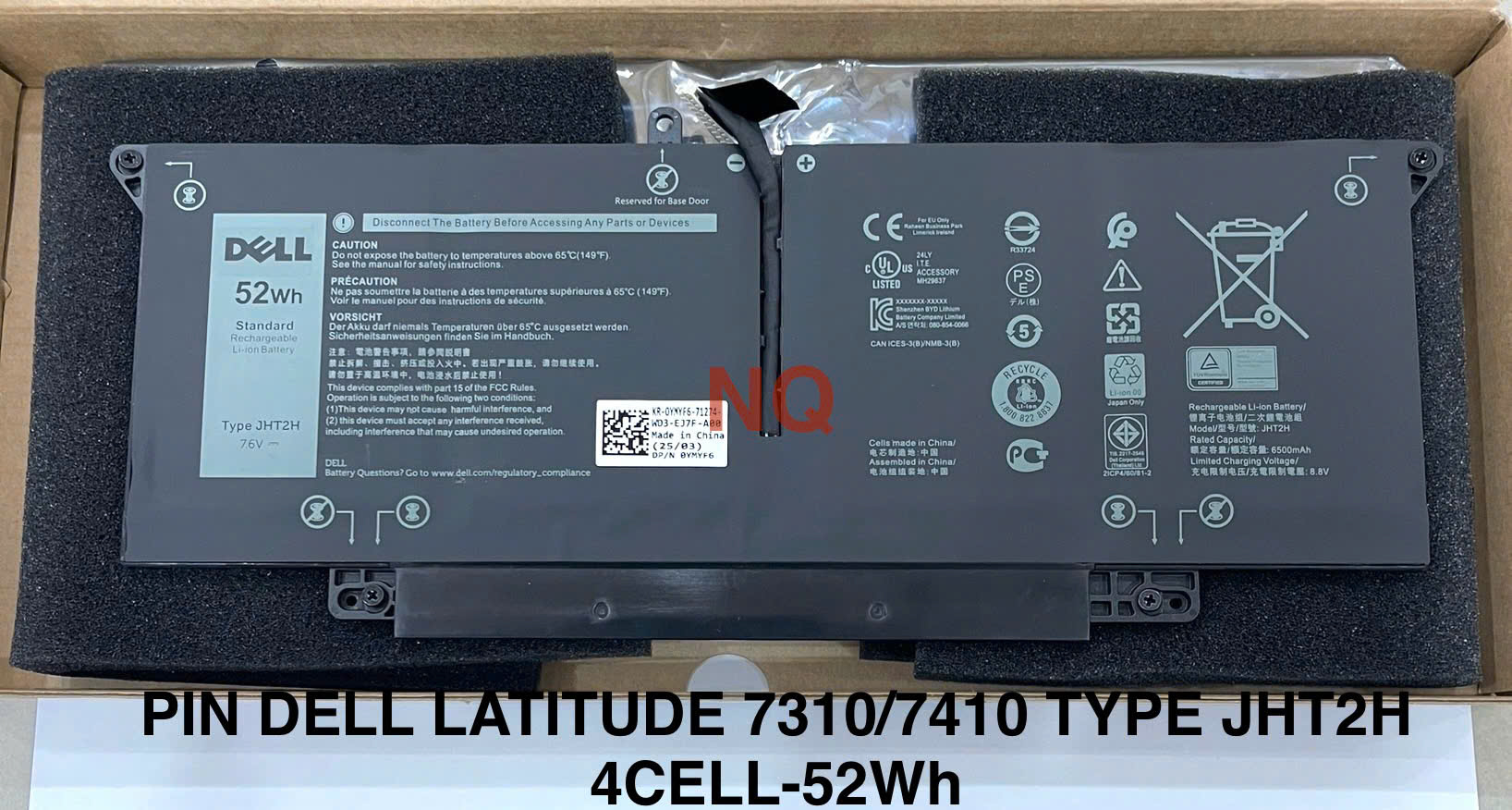 PIN DELL LATITUDE 7310/7410 TYPE JHT2H 