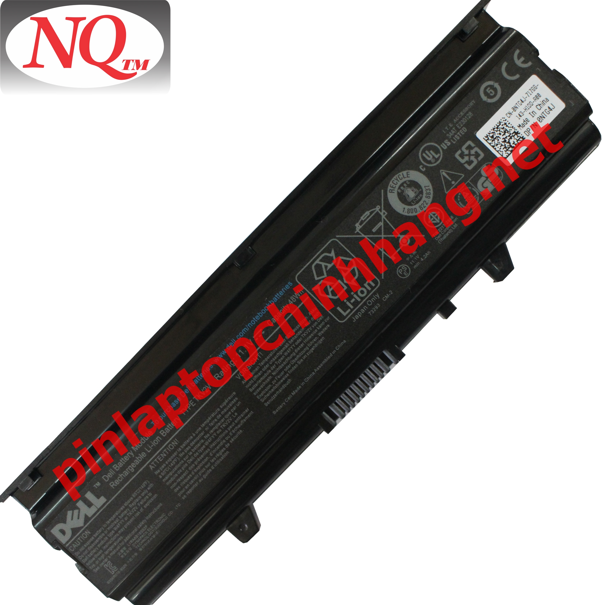 Pin Laptop Dell/ Battery Dell/ Pin Dell Inspiron 14V/ 14VR/ 4030/ N4020/ N4030/ N4030D (11.1V-48Wh-6Cell) TKV2V