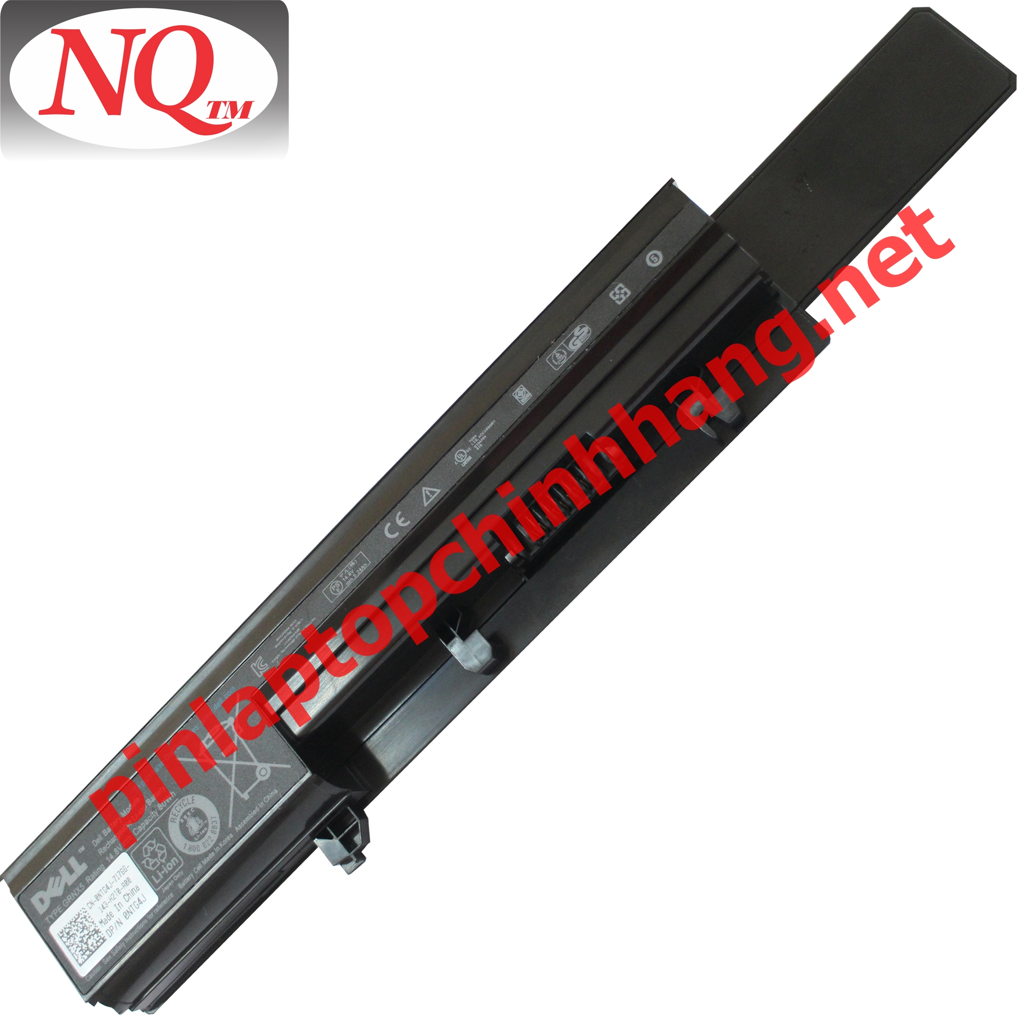 Pin Laptop Dell/ Battery Dell/ Pin Dell Vostro 3300/ 3350/ 50TKN/ NF52T/ 7W5X0/ 312-1007/ 451-11354 (14.8V-80Wh- 8Cell) GRNX5