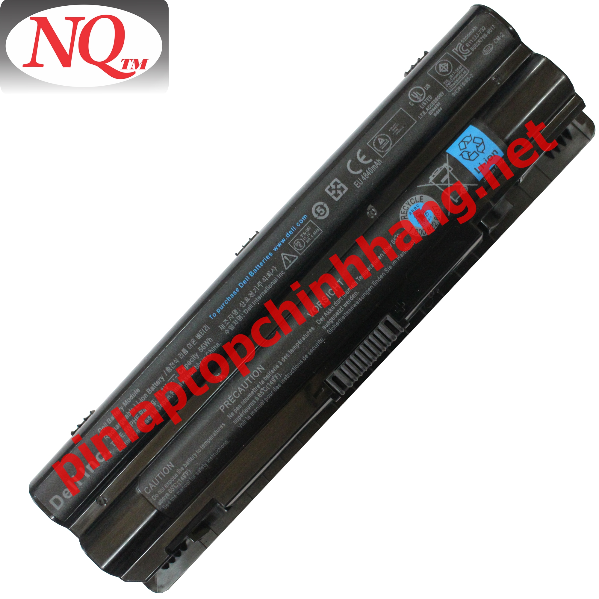 Pin Laptop Dell/ Battery Dell/ Pin Dell XPS 15 L501X/ L502X/ 14 L401X/ L402X/ 17 L701X/ L702X (11.1V-90Wh-9Cell) R795X